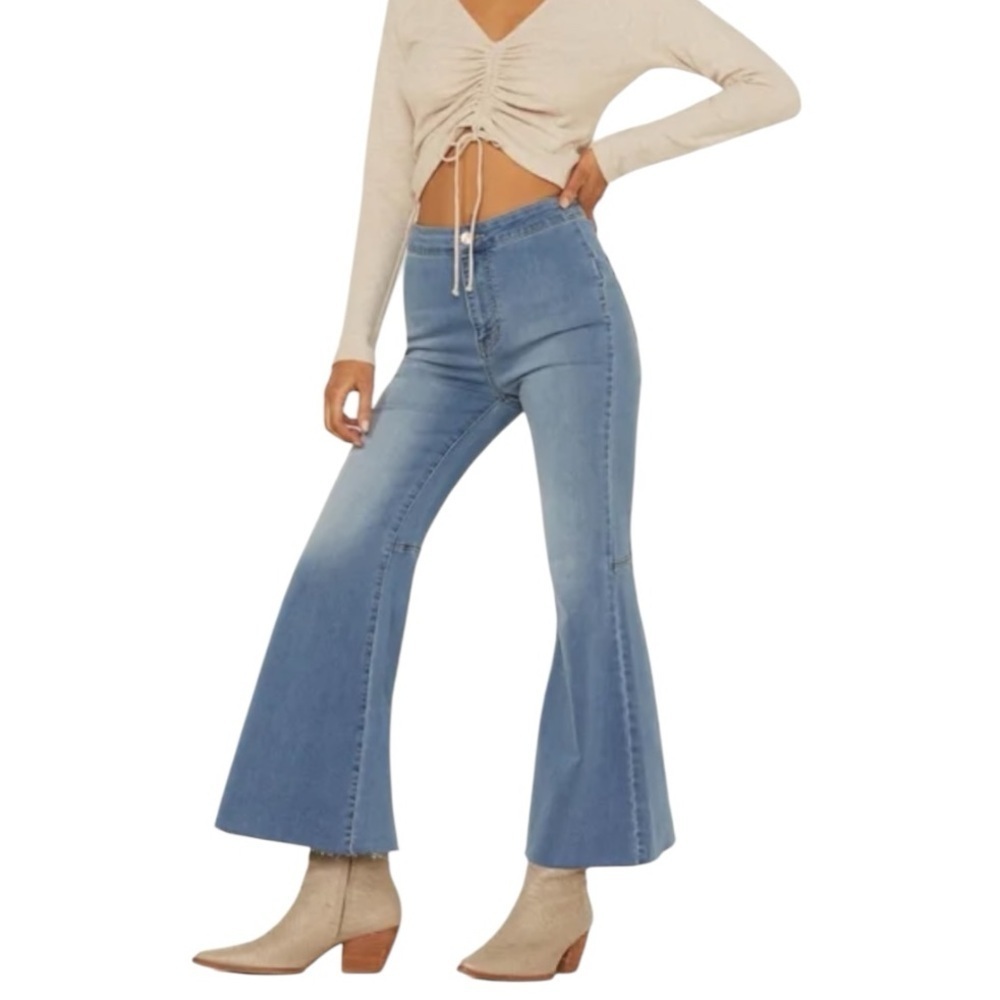 Light Blue Flared Women’s Jeans